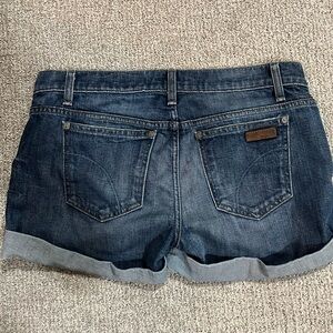 Joes cuffed Jean shorts size 28